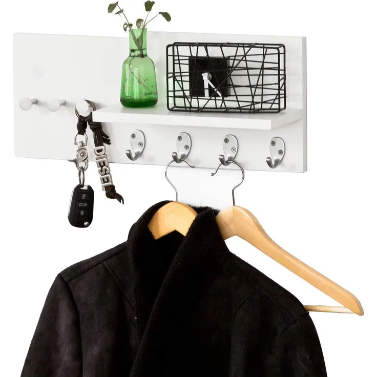 Wandgarderobe,Wandhaken,Flurgarderobe FRG54-W