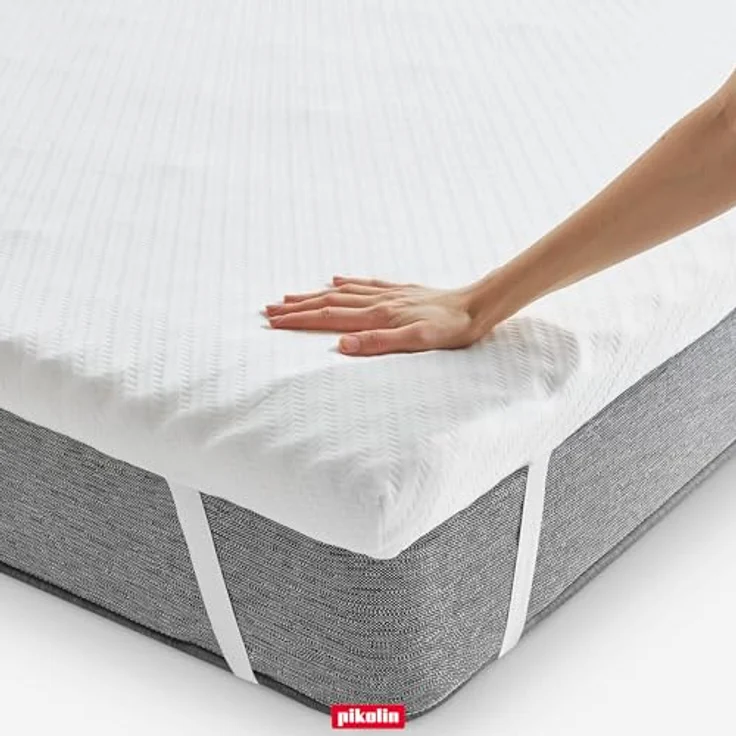 PIKOLIN Matratzen Topper Viskoschaum 7cm, 150x190 cm – Bild 3