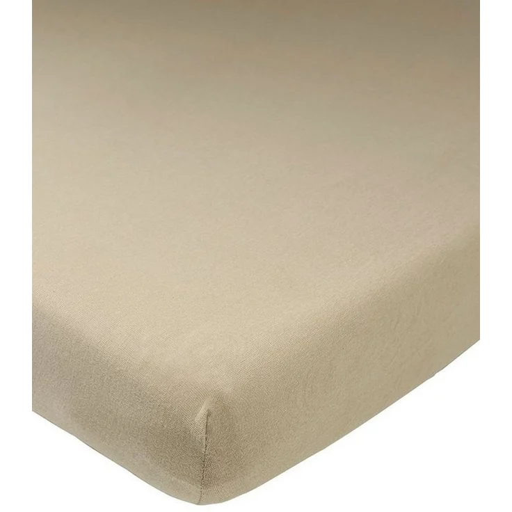 Meyco Baby Spannbettlaken Taupe, Jersey, Gummizug: Rundum, (1 Stück), 60x120cm - 1-pack – Bild 5