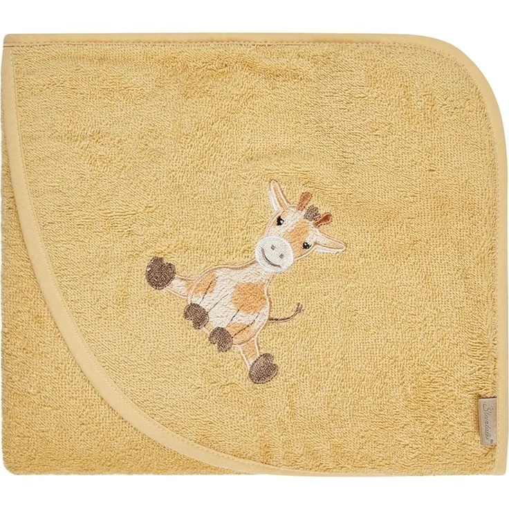 Sterntaler Kaya Giraffe Badecape - 80 x 80 cm Gelb – Bild 1