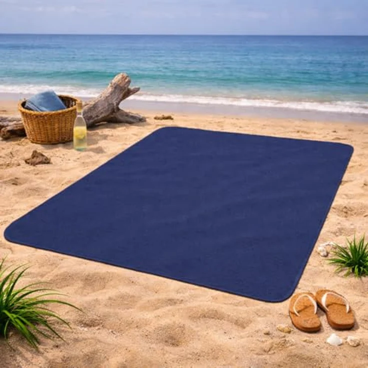 Wohndecke Frotteedecke, KiGATEX, 100% Baumwolle, 150x200 cm – Bild 4
