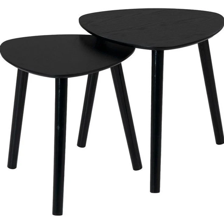 Beistelltisch 2er-Set Svenja / 300.001748, Schwarz – Bild 4