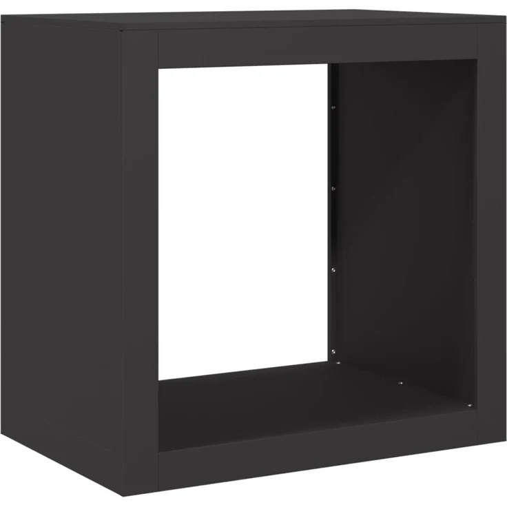 vidaXL Brennholzregal Schwarz 60x40x60 cm Stahl 851003 – Bild 5