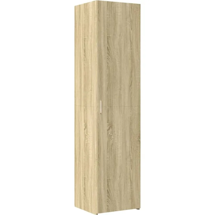 vidaXL Highboard Sonoma-Eiche 45x42,5x185 cm Holzwerkstoff 3281408