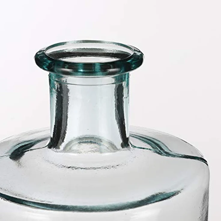 Mica Decorations Guan Flasche/Vase, transparente Glasvase, 40 cm hoch, recyceltes Glas für Zweige und Trockenblumen – Bild 3