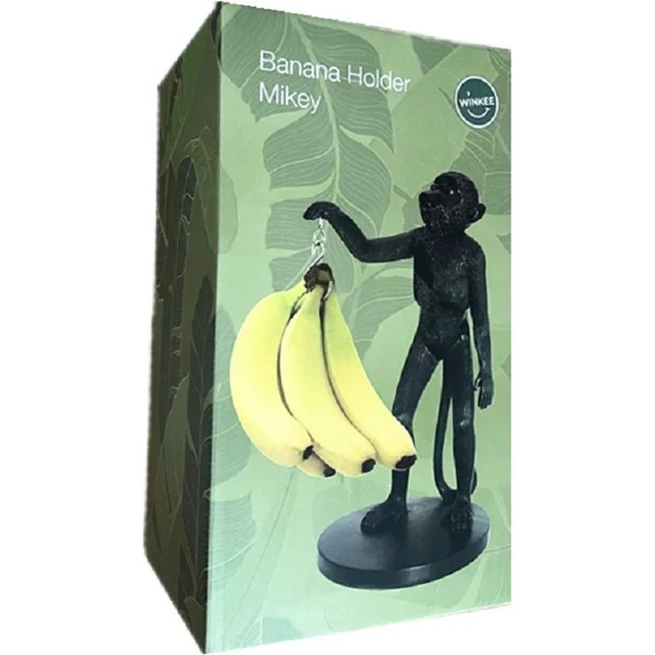 Winkee - Bananenhalter Affe Mikey I Origineller Bananenständer Obst-Halter in Affenform Obstständer modern – Bild 4