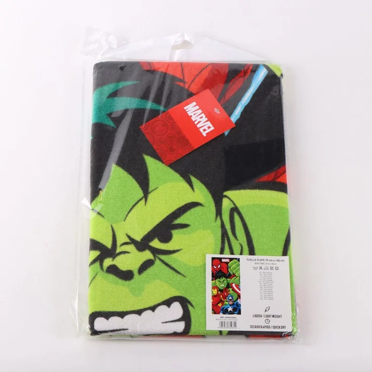 Avengers Strandtuch Kinder 70 × 140 cm aus 100% Baumwolle 250 gsm – Bild 5