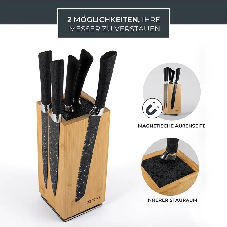 Exitoso Messerblock Bambus – Bild 2