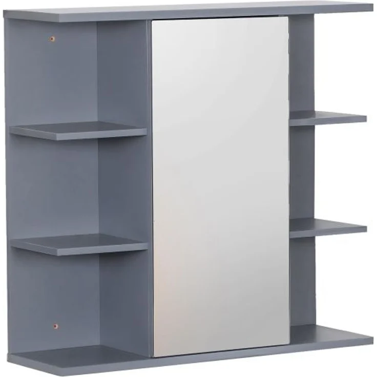 Relaxdays Spiegelschrank mit 8 Ablagen – Bild 7