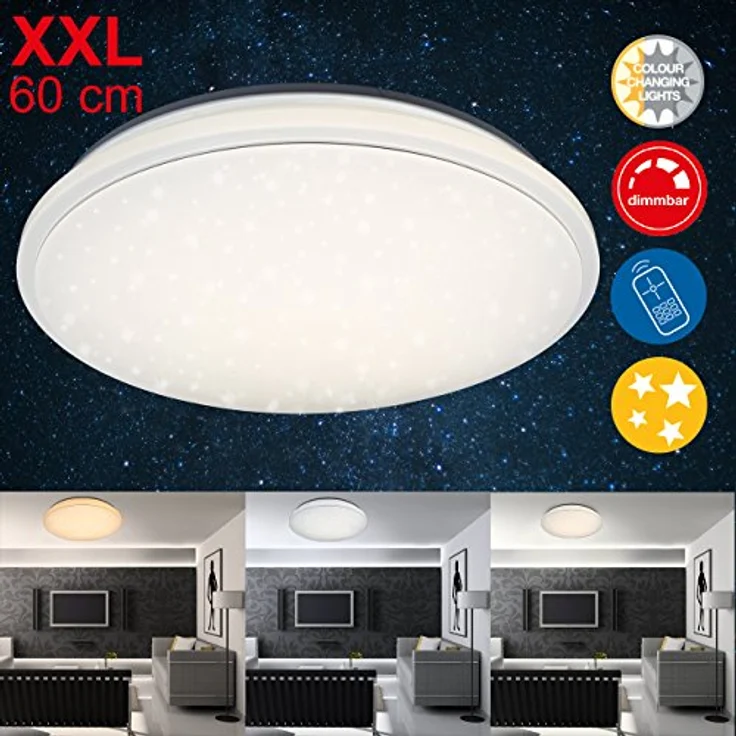 Briloner Leuchten LED Deckenleuchte Star – Bild 3