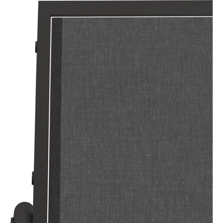 vidaXL Garten-Schaukelstühle 2 Stk. Schwarz 61x76x87cm Textilene Stahl 362712 – Bild 7