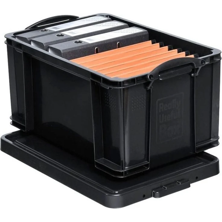 REALLYUSEFULBOX Aufbewahrungsbox 1 Aufbewahrungsbox 48 Liter - schwarz – Bild 2