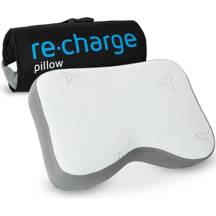 ReCharge Nackenkissen mit Bambus-Aktivkohle und Visco Schaum