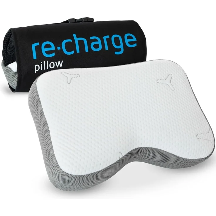 ReCharge Nackenkissen mit Bambus-Aktivkohle und Visco Schaum – Bild 1