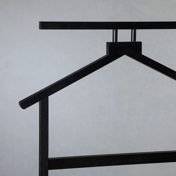 IDIMEX Herrendiener KANNA, Kleiderbutler Stummer Diener Ständer Bambus – Bild 2