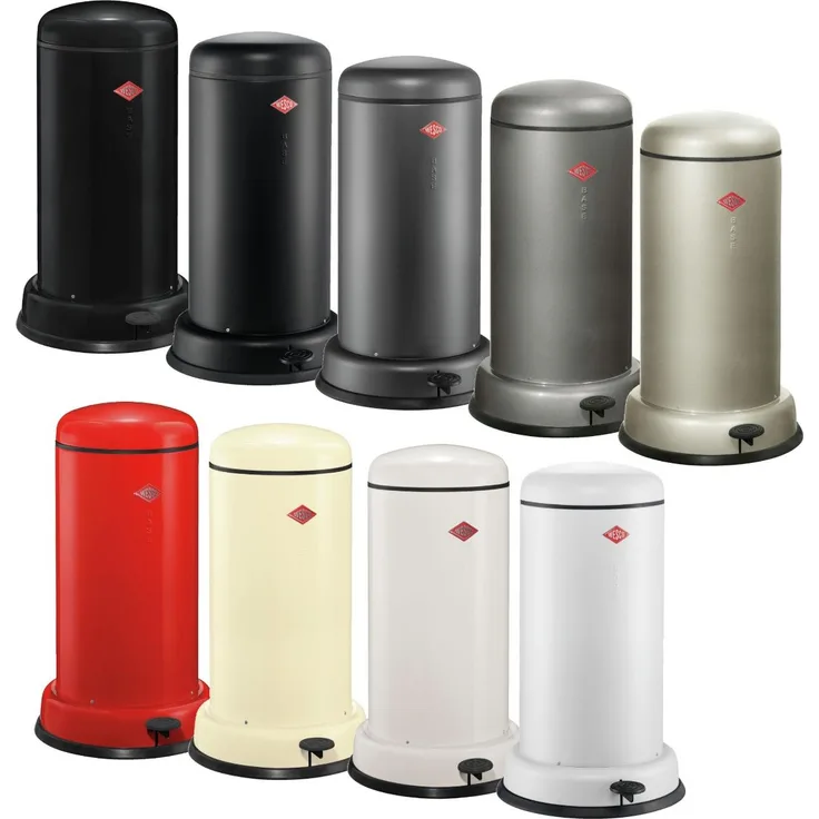 Wesco Loft Mülleimer Baseboy 20 Liter - Weiß matt