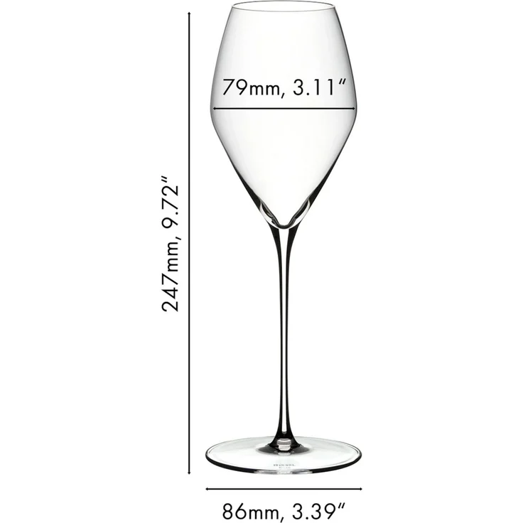 RIEDEL 6330/55 VELOCE Rosé Weinglas 2er Set – Bild 2