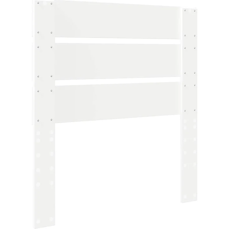 vidaXL Kopfteil Weiß Holzwerkstoff 100 x 100 x 3 cm – Bild 9