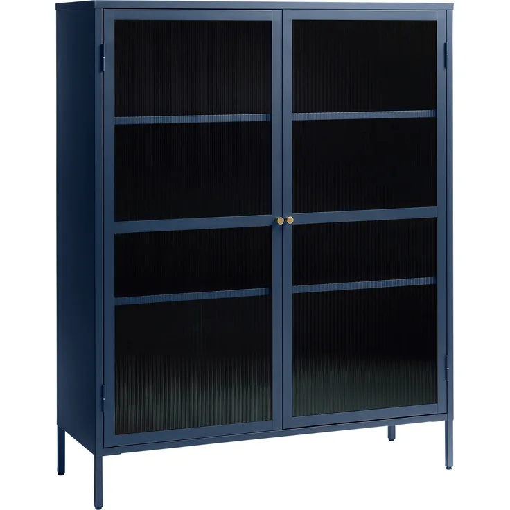 Bronco Vitrinenschrank Hochschrank Vitrine Wohnzimmerschrank Dielenschrank
