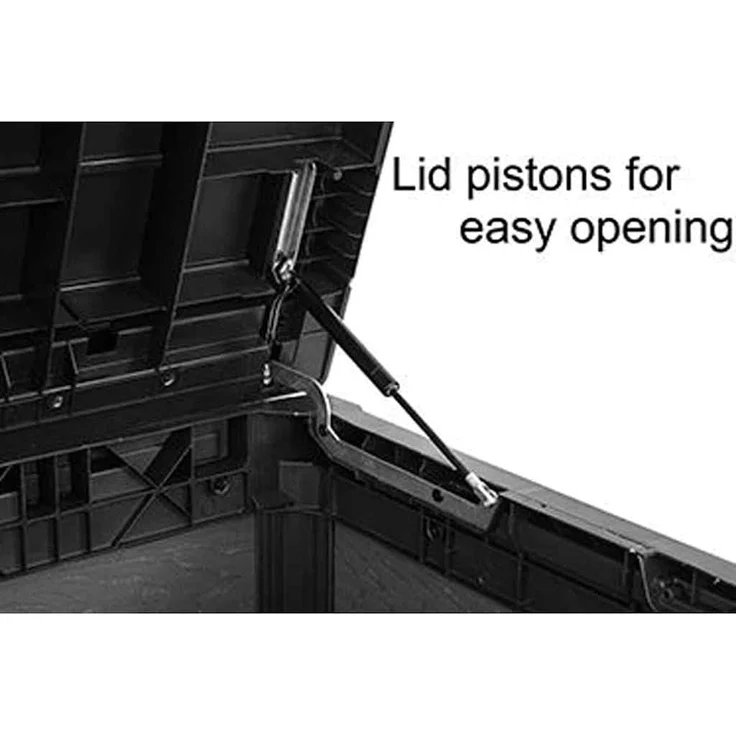 Keter Gartentruhe Cortina 757 L Grau 446824 – Bild 7