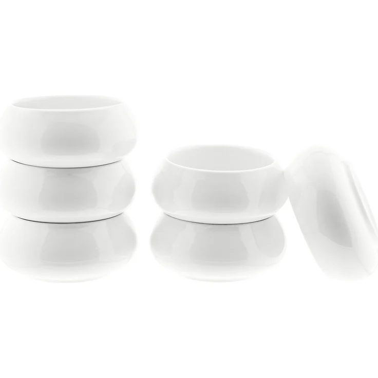 Lissa Bonna 6er-Set Dipschalen aus hochwertigem Porzellan - 8,5 x 4 cm – Bild 1