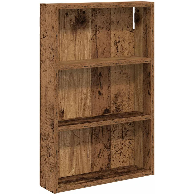 vidaXL Badezimmer-Wandschrank Altholz 40 x 10 x 60,5 cm Holzwerkstoff 889357 – Bild 2