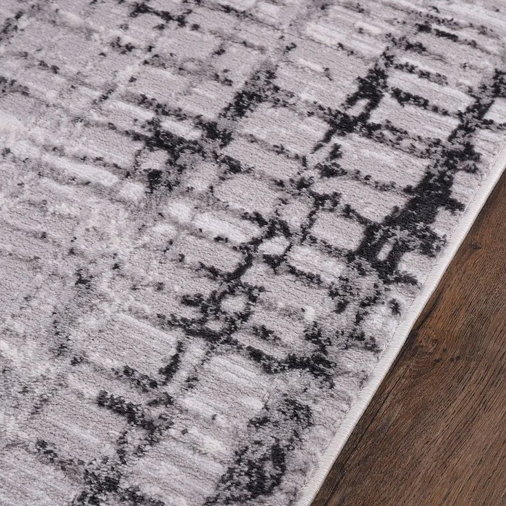 Sanat Teppich Evra 7010, rechteckig, Höhe: 22 mm, Kurzflorteppich mit Hoch Tief Struktur – Bild 3