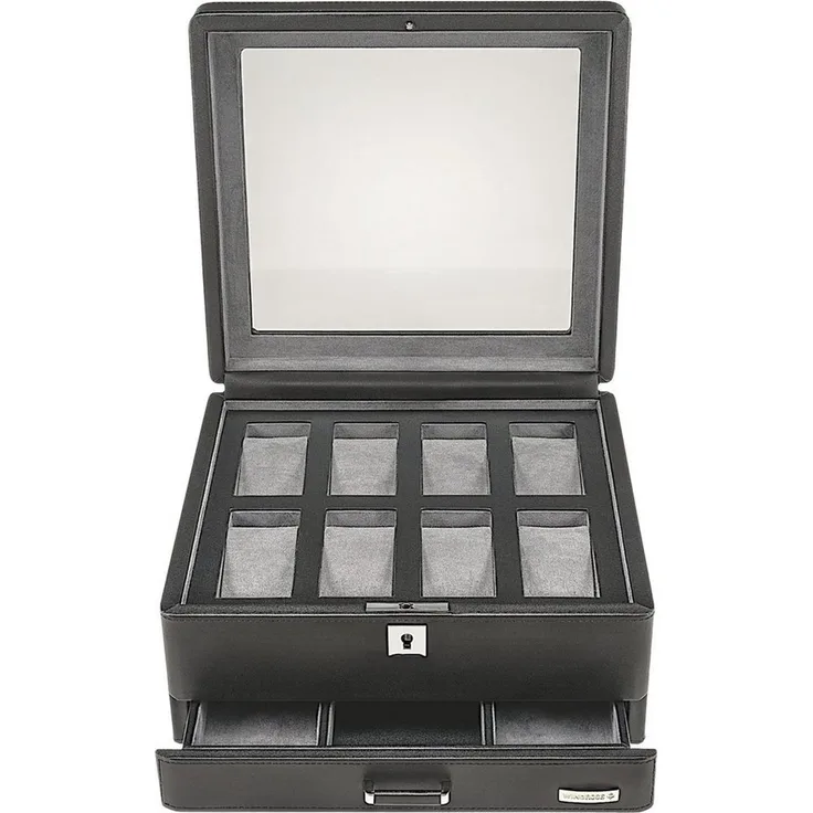 WINDROSE Uhrenbox Tempora, 804021.08, Aufbewahrung, Uhrenkasten, Ø max. 40mm, Armbanduhr, Geschenkidee