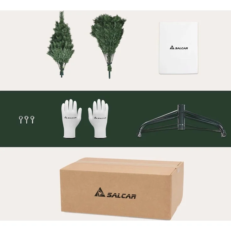 SALCAR Künstlicher Weihnachtsbaum 150 cm – Bild 7