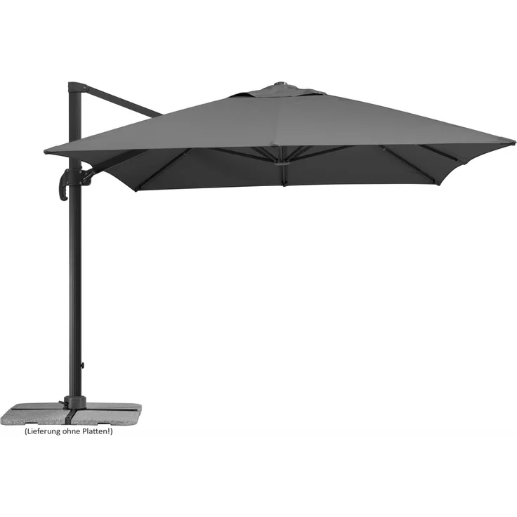 Schneider Schirme Ampelschirm, Rhodos Grande, anthrazit, 4x3 m – Bild 5