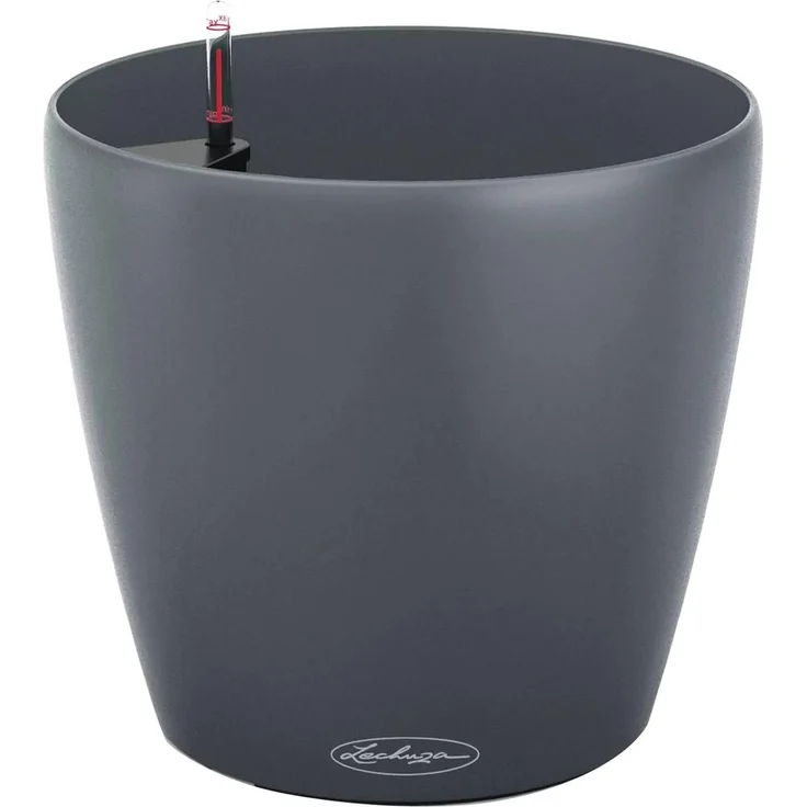 Lechuza-Gefäß mit Bewässerungssystem Classico Color 60 grau