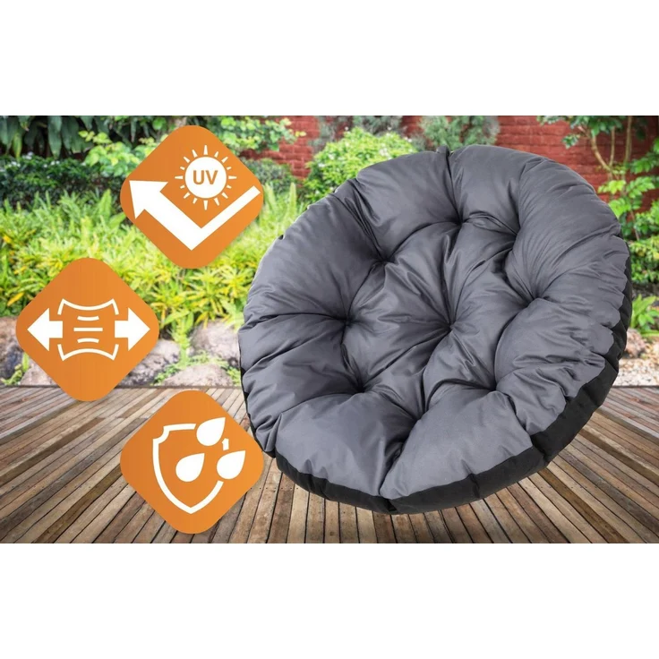 Amazinggirl Sitzkissen Papasansessel Kissen 100 cm Sitzkissen Outdoor - Hängesessel – Bild 3
