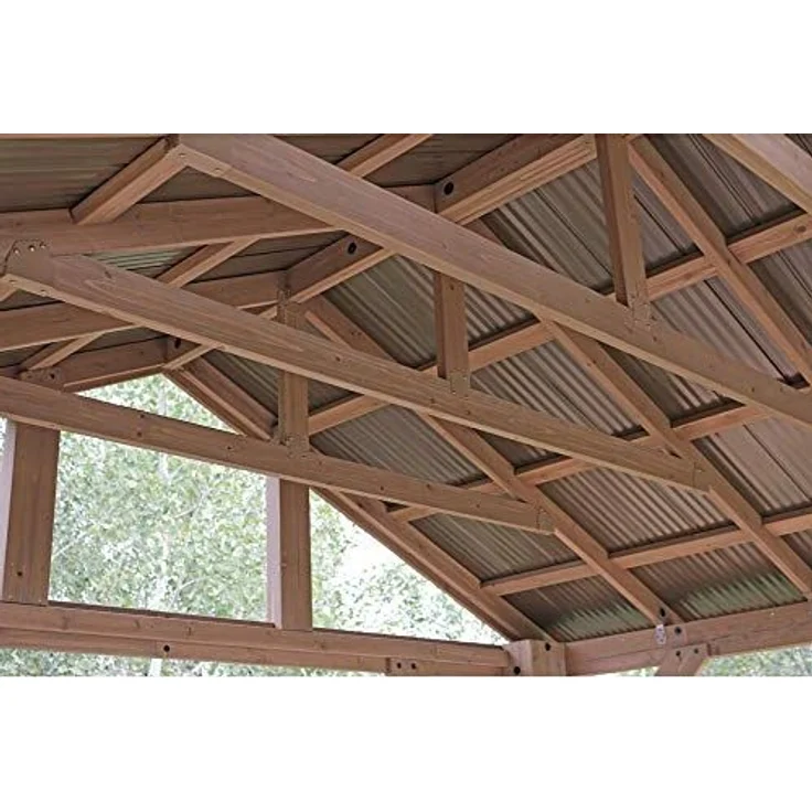 Westmann Holz Pavillon Yukon 1412 | Natur | – Bild 6