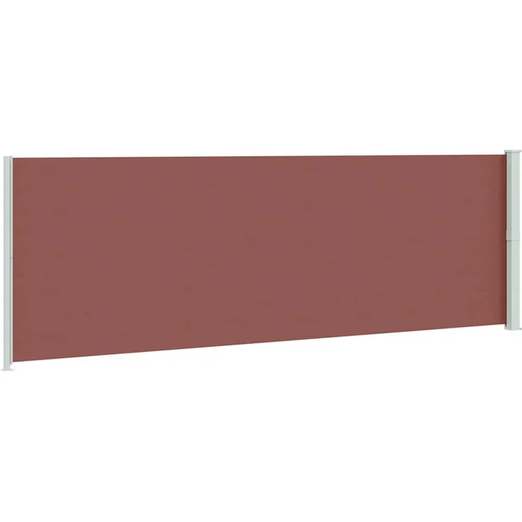 Seitenmarkise Ausziehbar, Balkon Sichtschutz 200x600 cm Braun – Bild 6
