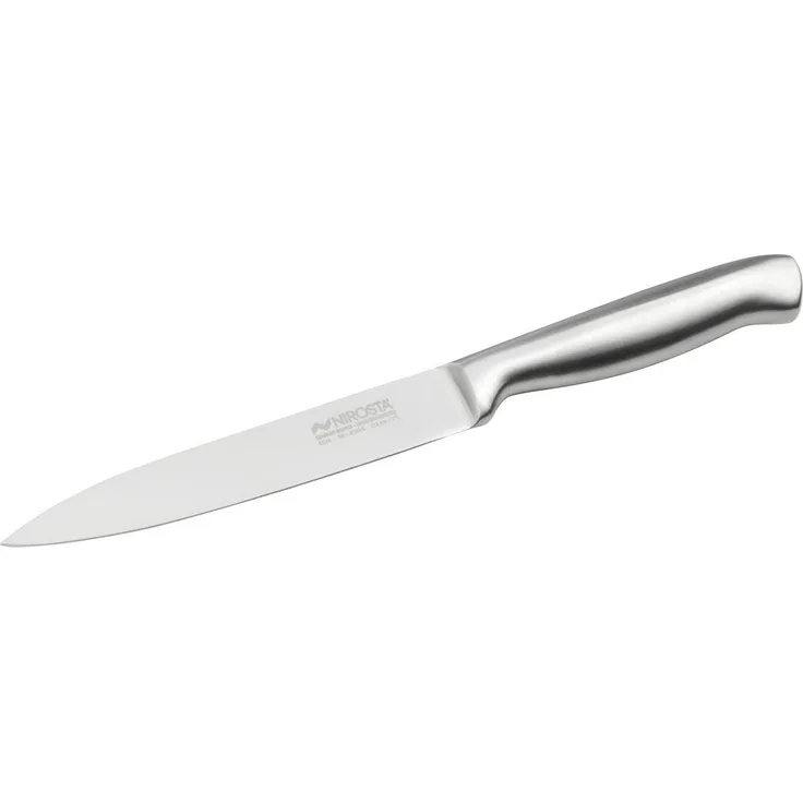 Nirosta Universalmesser Star, Küchenmesser, Edelstahl, Silber, 12 cm Klingenlänge, 41830