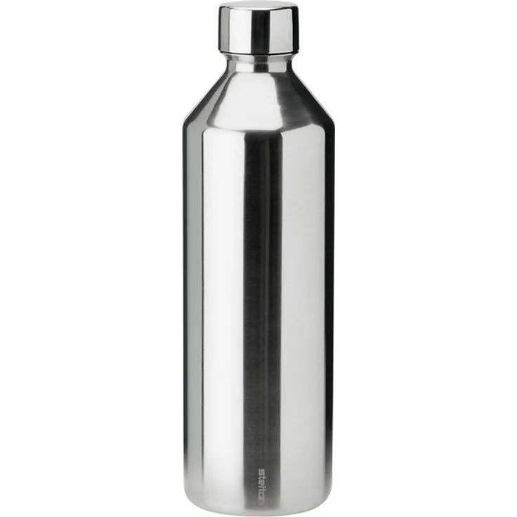 Stelton Brus Wassersprudler Flasche 1,2 L steel