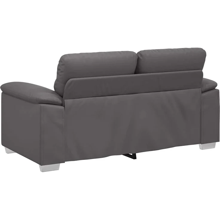 vidaXL 2-Sitzer-Sofa Grau 160x81x84 cm Kunstleder 4105334 – Bild 5