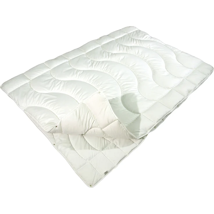 Sympathica Microfaser Feinbatist Kombi-Steppbett 200x200 cm Vierjahreszeiten – Bild 1