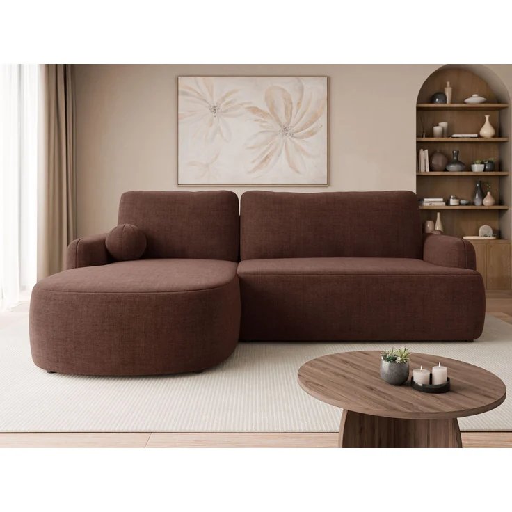 Mirjan24 Ecksofa Loridu (Farbe: Golden 68, Seite: Links), 90 x 174 x 250 cm – Bild 2