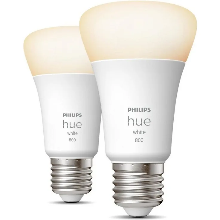 Philips Hue White A60 E27 806 Lumen - 2-Pack