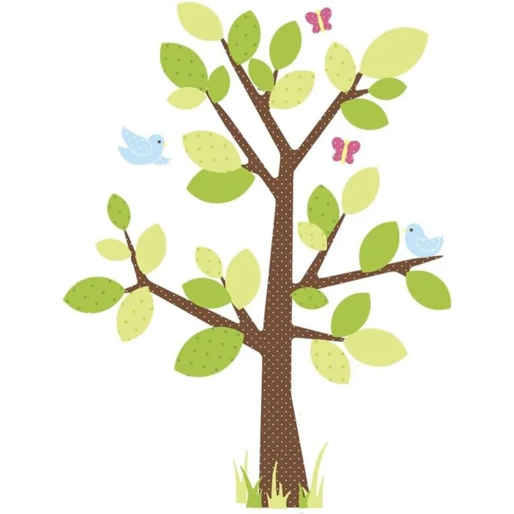 Kinderbaum Gigant Wandsticker