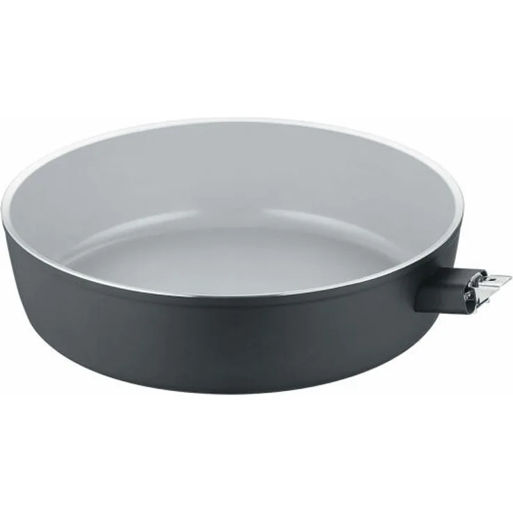 Berndes b. perfect Schmorpfanne, Pfanne, Induktionsgeeignet, Aluminium geschmiedet, Schwarz, Ø 28 cm, 0002573228