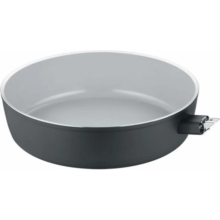 Berndes b. perfect Schmorpfanne, Pfanne, Induktionsgeeignet, Aluminium geschmiedet, Schwarz, Ø 28 cm, 0002573228 – Bild 1