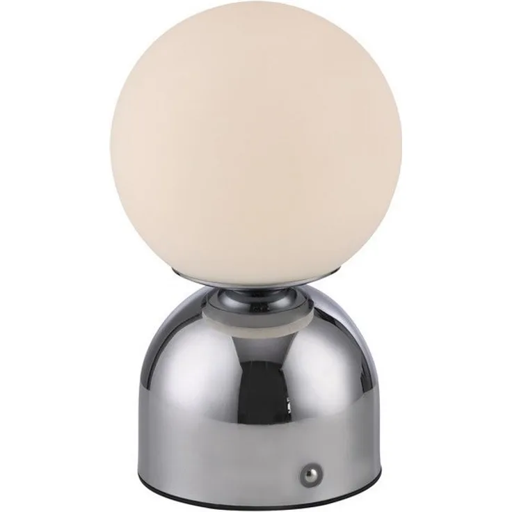 SCHÖNER WOHNEN-Kollektion LED Tischleuchte LED Tischlampe RUDI, Dimmbar, CCT, USB, 1xLED-Board/1,20W/3000K, warmweiß, Akku USB, Dimmbar Touchdimmer CCT