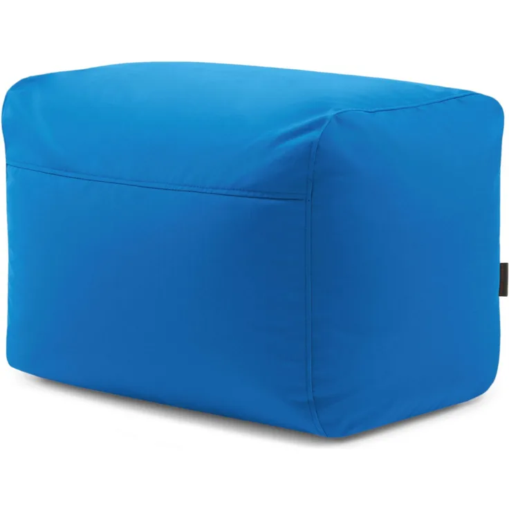 Sitzsack ‘Pouf Plus 70‘, Bezugstoff - Colorin, 100% Olefin, Azure, 45x60x70 cm cm.