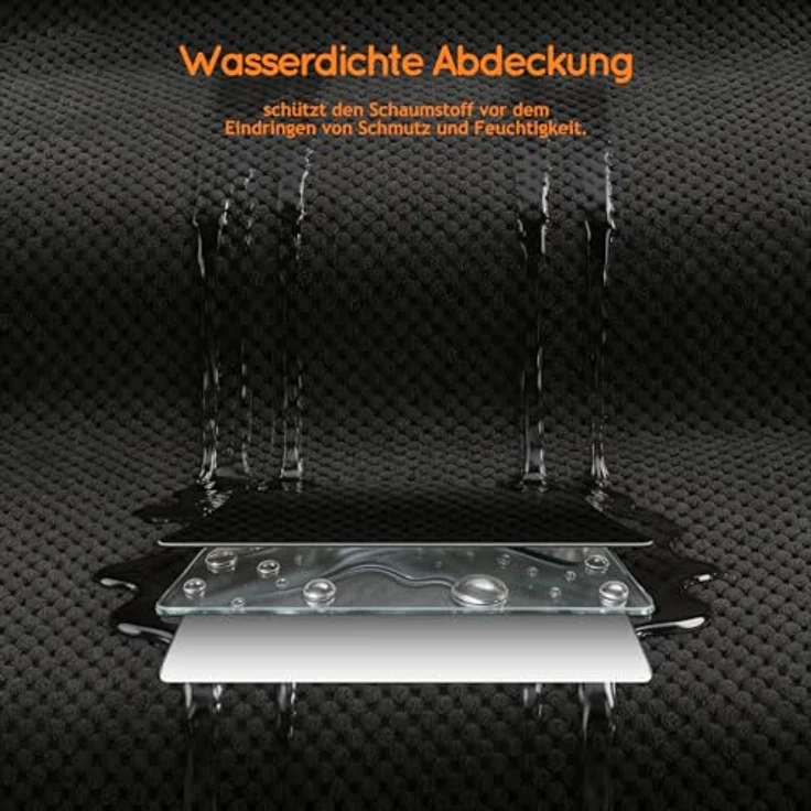 HEVOL Haustiertreppe 2 Stufen, Abnehmbar Hunderampe mit Waschbarer Bezug,Hundetreppe für Kleine Hunde,Katzentreppe für Sofa Bett- Senden 1 Fusselrollen – Bild 5