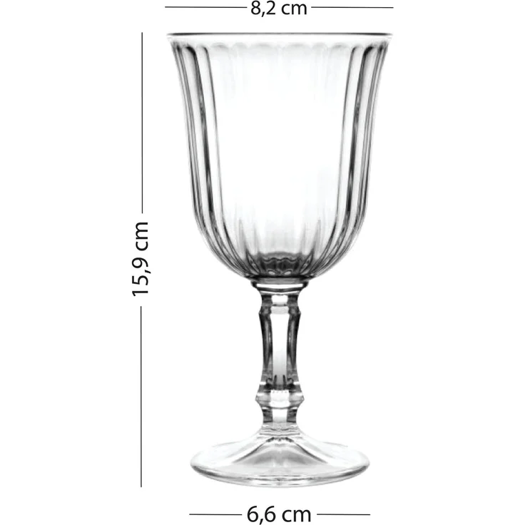 Hermia Concept 'Botanical 240' Weingläser-Set (4-teilig), Gelb / Grün, 8,2 x 8,2 x 15,9 cm, 240 ml – Bild 6