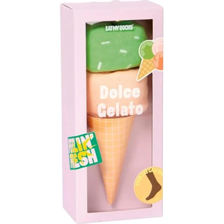 Socken EMS Dolce Gelato, Pink Green – Bild 4