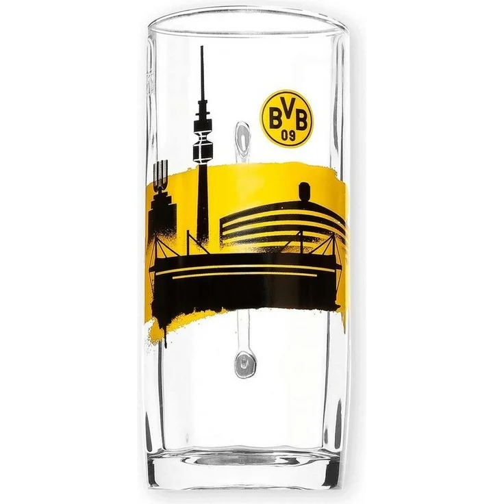 BVB Bierglas BVB Bierglas Skyline (0,5l), Glas – Bild 1