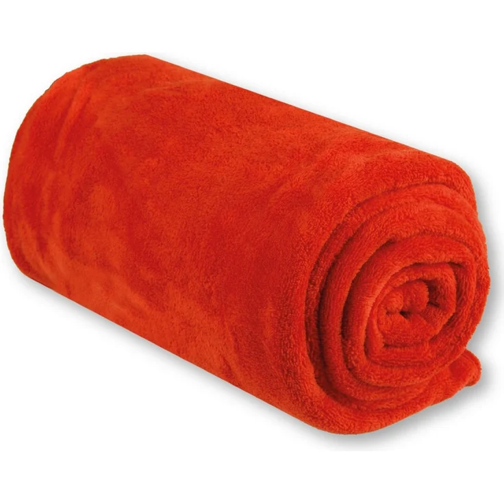 Babydecke Krabbeldecke Schmusedecke Kuscheldecke für Kleinkinder, flauschig weich nach ÖKO-TEX Standard 100 in vielen verschiedenen Ausführungen verfügbar in vielen Grüßen und Farben (ca. 80x120 cm / terracotta - ochre) – Bild 1